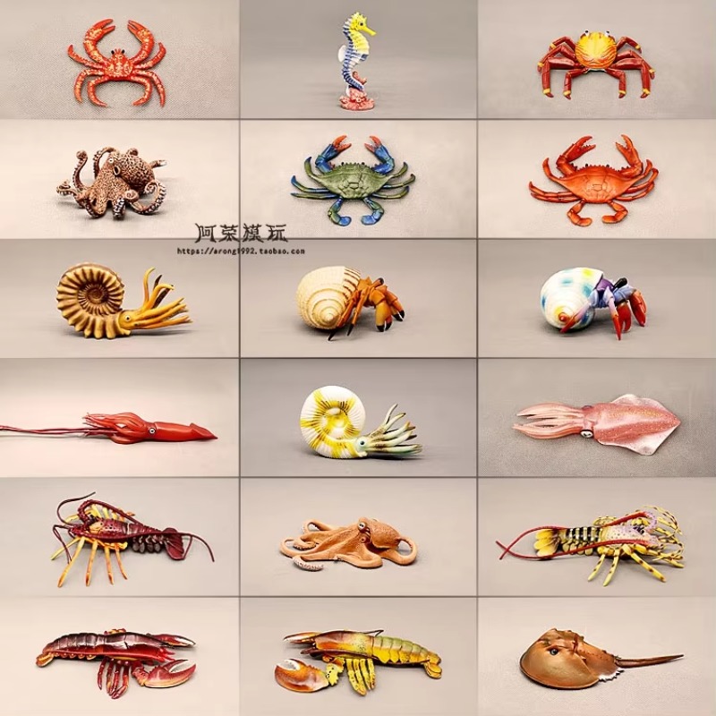 Aquarium Fish Of The World - Deniz Dünyası Modeli Mini Balıklar Ahtapot