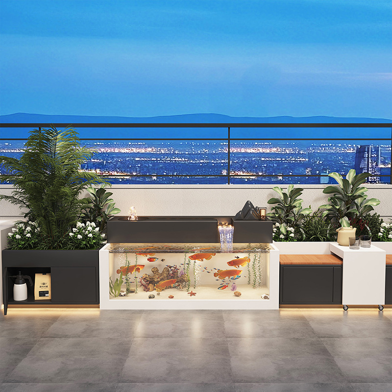 Xl Aquarium Fish - XL Paslanmaz Çelik Balık Havuzu Su