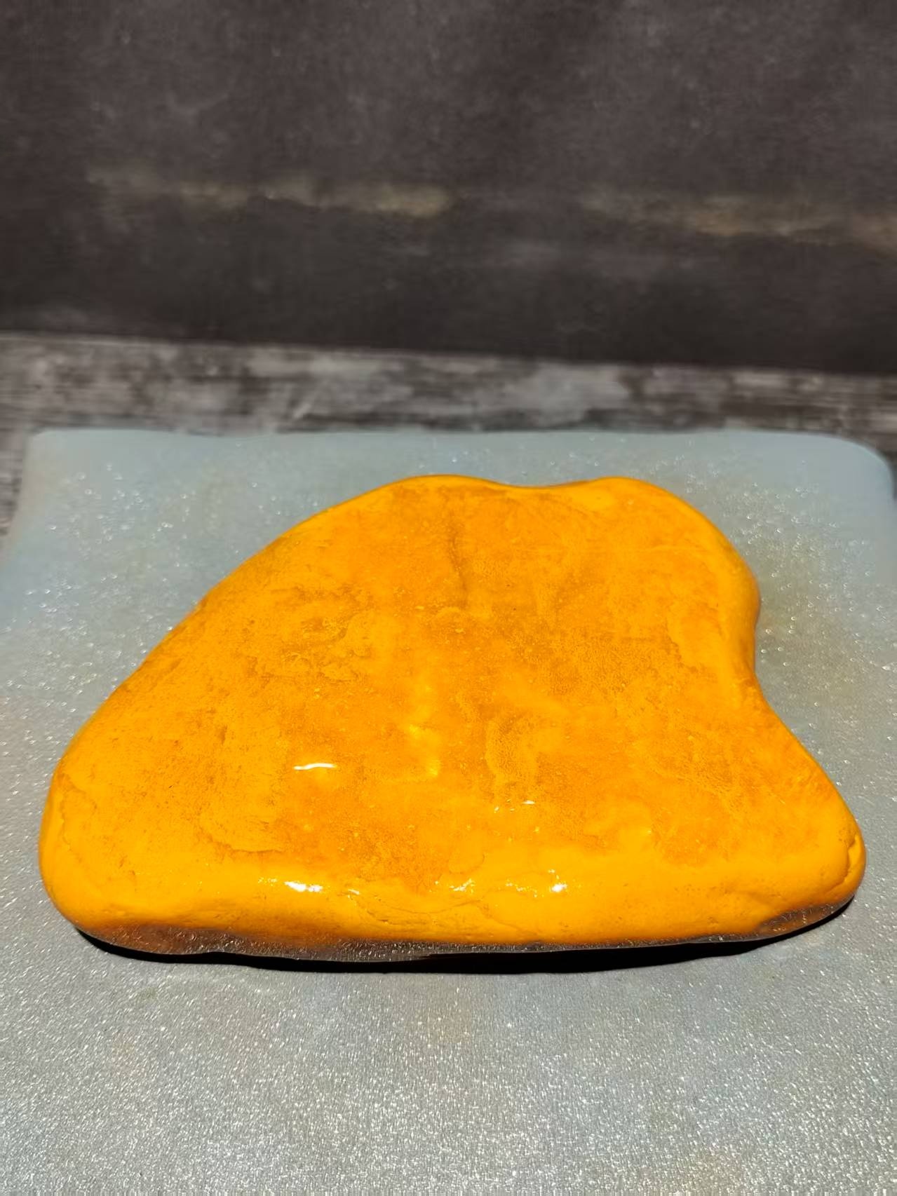 Aquarium Fish Yellow - Doğal Sarı Balmumu Taşı Kaplumbağa Güneşlenme