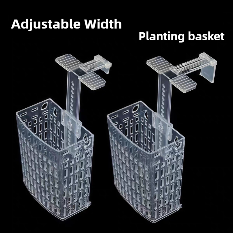 Aquarium Fish Enrichment - Akvaryum Bitki Tutucu Ayarlanabilir Yükseklik Kaldırma