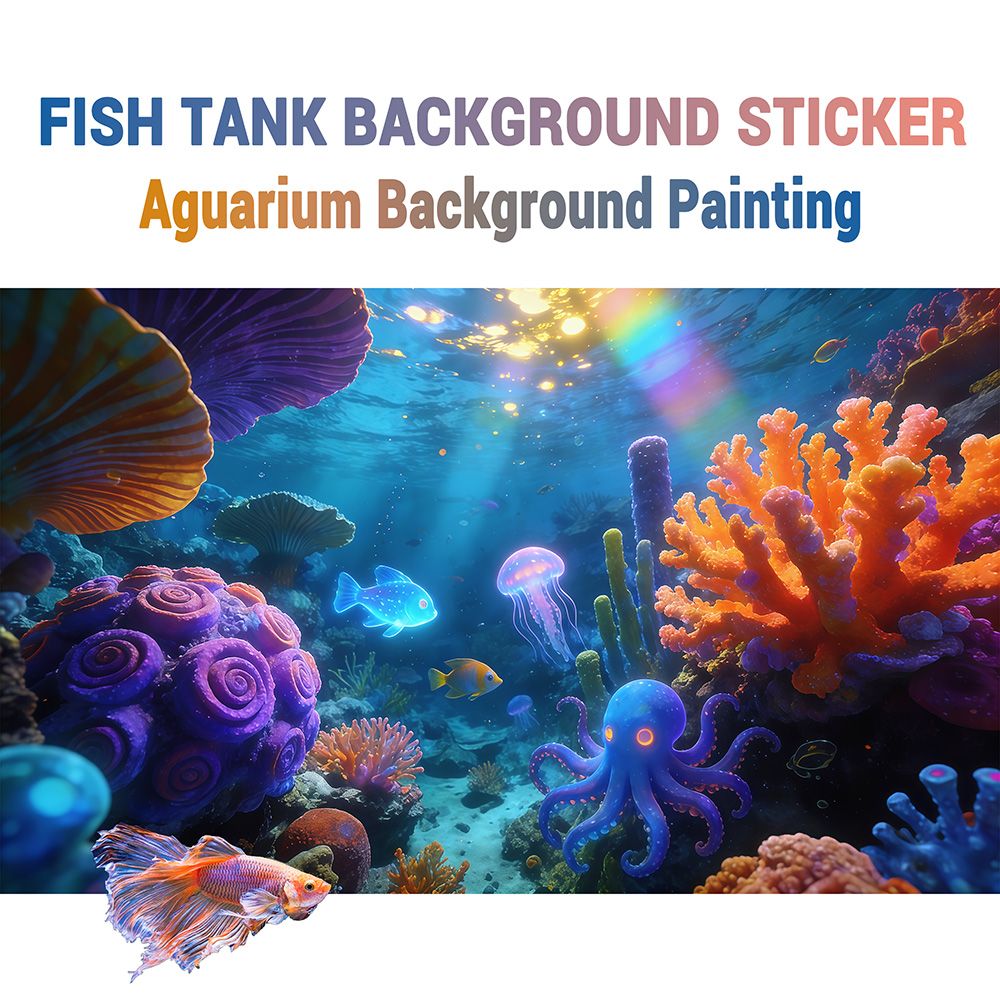 Gökkuşağı ışığı altında su alt - Aquarium Fish Of The World incelemesi ve fiyatı