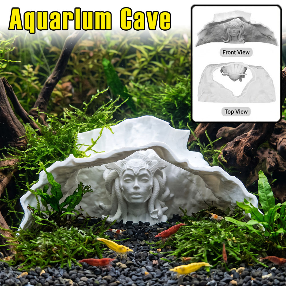Akvaryum Mağarası PLA 3D Baskı - Aquarium Fish Hide incelemesi ve fiyatı