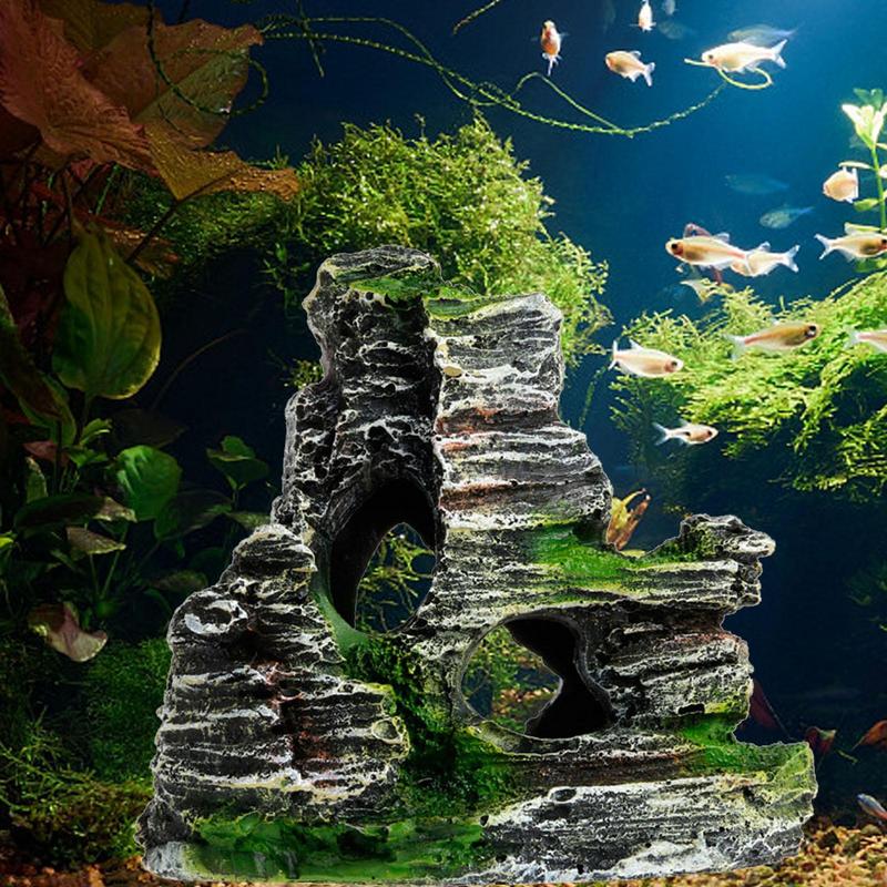 Akvaryum kumtaşı dekorasyon ba - Aquarium Fish Hide incelemesi ve fiyatı