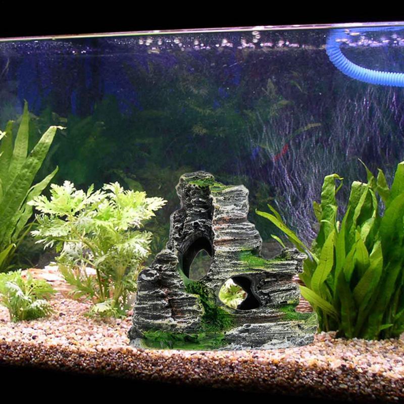 Akvaryum kumtaşı dekorasyon ba - Aquarium Fish Hide incelemesi ve fiyatı