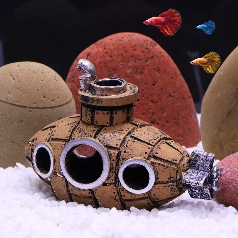 Reçine Denizaltı Süsleri Akvar - Aquarium Fish Hide incelemesi ve fiyatı