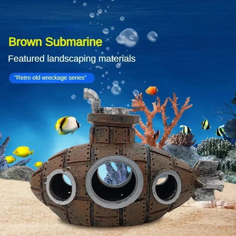 Reçine Denizaltı Süsleri Akvar - Aquarium Fish Hide incelemesi ve fiyatı