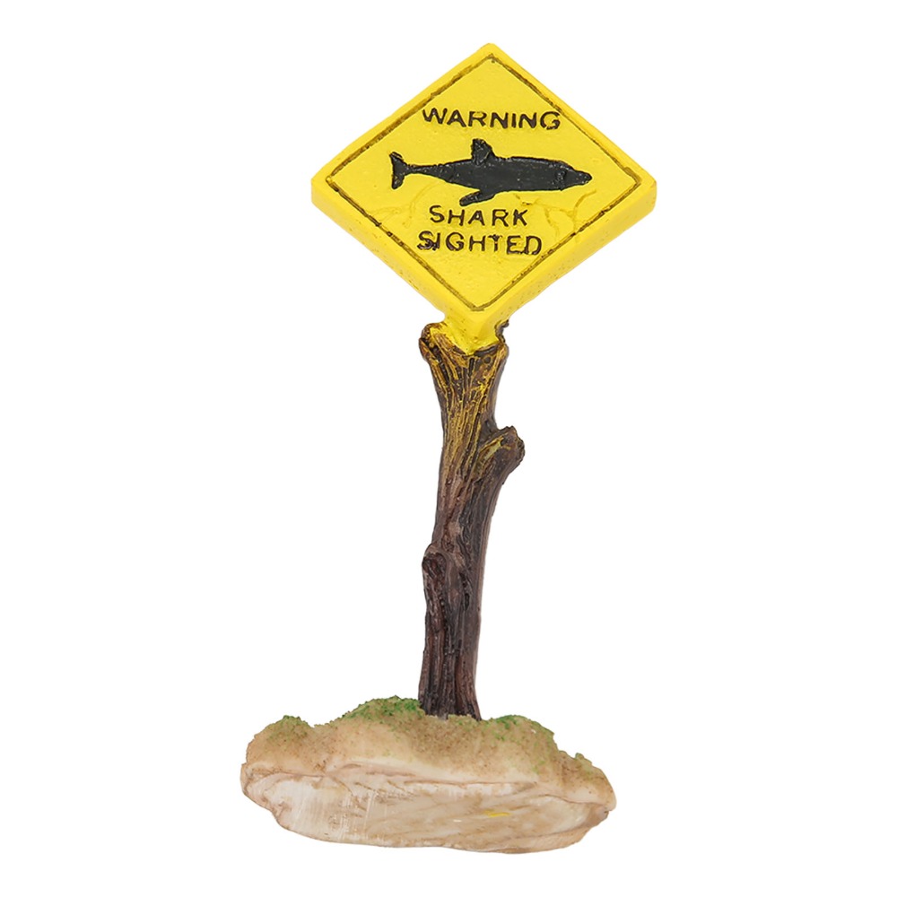 Reçine Köpekbalığı Uyarı Levha - Aquarium Fish Yellow incelemesi ve fiyatı