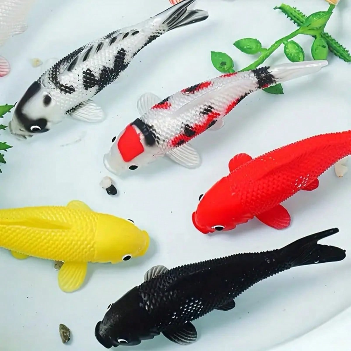 Akvaryumlar için 2 adet Renkli - Aquarium Fish Yellow incelemesi ve fiyatı