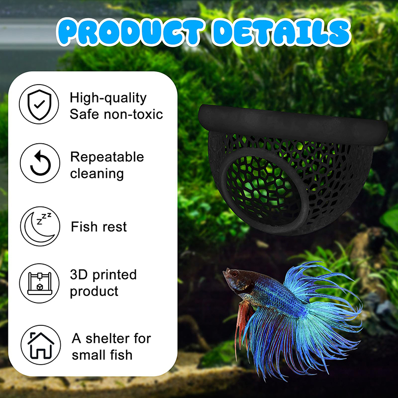 Yüzen Betta Saklambaç Mağarası - Aquarium Fish Hide incelemesi ve fiyatı